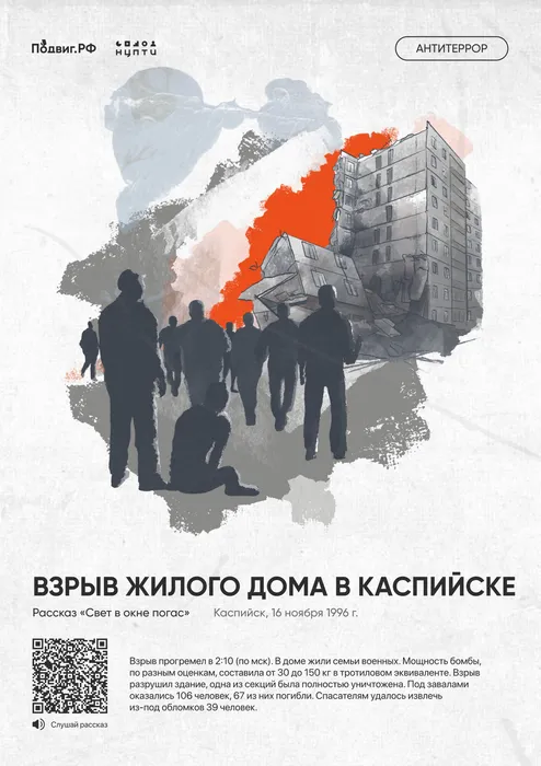 2. Взрыв жилого дома в Каспийске