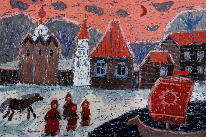 Яровенко Вероника, 11 лет, Долгожданная встреча, пр.Домашонкина М.В., МБУДО ДХШ Весна г.Бердск