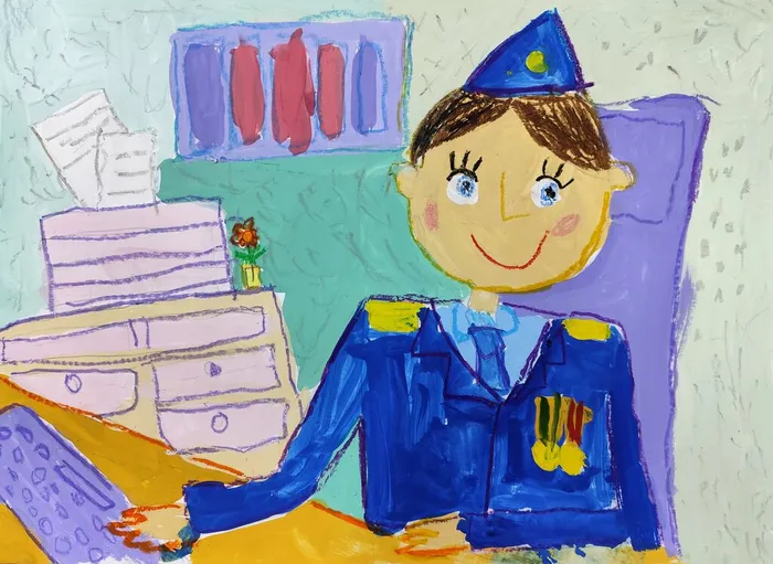 Шнейдер Карина, 6 лет, На работе, пр.Тыщенко Е.С., МБУДО ДХШ Весна г.Бердск