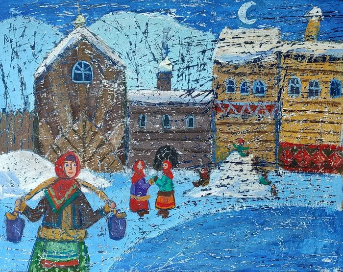 Ерлина Милана, 10 лет, День чудесный, графика цветная, пр.Домашонкина М.В.,МБУДО ДХШ Весна г.Бердск